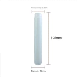 10 Inch 20 Inch DIY Filled Shell Bulk Filter Media Removable Water Purifier Cartridge Accessories