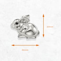 Pendant Rabbit Brand New Spring 925 Sterling Silver Cute Jewelry Europe Accessorie Gift For Woman
