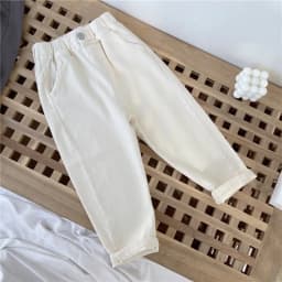 Spring Boys Casual Pants 2-8 Years Old Children Harem Pants Summer Girls Loose Solid Color Sport Trousers Kids Fashion Clothes