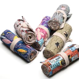 72 Holes Roll Colored Kawaii Pencil Case School Supplies Art Pen Bag Student Cute Large Pencil Cases Pen Bag Stationery