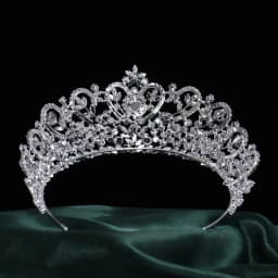 Luxury Tiara For Wedding Bride Headpiece Cubic Zirconia Princess Queen Bridal Tiaras Crowns For Women Pageant Prom Headdress