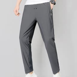 5XL High Stretch Outdoor Sport Hiking Pants Men Zipper Pockets Trousers Men Summer Thin Quick Dry Men's Pants Trekking Fishing