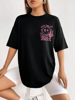 Have The Day You Deserue Letter Graphic Women T-Shirt Cotton Sport T Shirt Soft Breathable Clothes Oversized Casual Short Sleeve