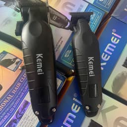 Kemei 2290 2293 Professional Cordless Hair Clipper Men Barber Fade Clipper and Zero Gapped Trimmer Set Electric Hair Cutting Kit