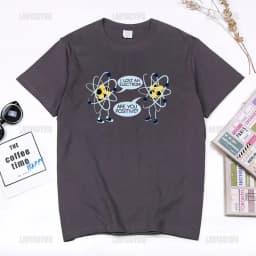 I Lost An Electron Tom Holland Same Style Graphics T Shirt Men Women High Quality Cotton T-shirts Fashion Streetwear Ropa Hombre