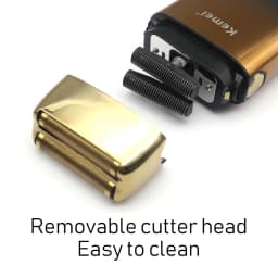 Kemei-KM-TX10 Men's Shaving Machine Dual Foil Blades USB Fast Charging LED Display Professional Hair TrimmerHair Cutting Machine