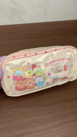 Sumikko Gurashi Pencil Case Pen Bag Cute Kawaii School Pencil Cases for Girls Kids Cartoon Anime Pencil Pouch