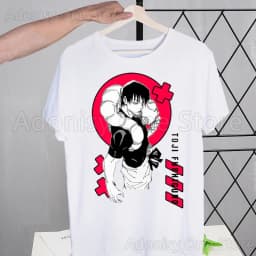 Toji Fushiguro Harajuku T-shirts Summer Men/Women Hip Hop Funny Print Tshirt Streetwear t shirts Short Sleeve Tops