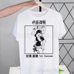 Toji Fushiguro Harajuku T-shirts Summer Men/Women Hip Hop Funny Print Tshirt Streetwear t shirts Short Sleeve Tops