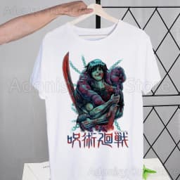 Toji Fushiguro Harajuku T-shirts Summer Men/Women Hip Hop Funny Print Tshirt Streetwear t shirts Short Sleeve Tops