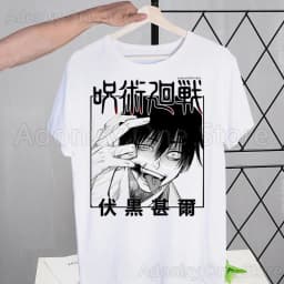Toji Fushiguro Harajuku T-shirts Summer Men/Women Hip Hop Funny Print Tshirt Streetwear t shirts Short Sleeve Tops