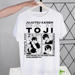 Toji Fushiguro Harajuku T-shirts Summer Men/Women Hip Hop Funny Print Tshirt Streetwear t shirts Short Sleeve Tops