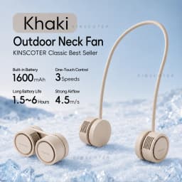 New Hanging Neck Fan Portable Cooling Fan Air Cooler USB Leafless Bladeless Neckband Mini Rechargeable Electric Fans