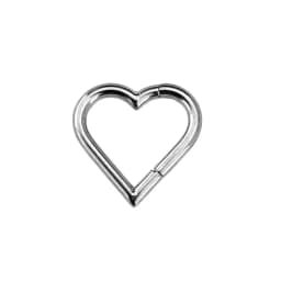 Tribal Fangs Flower Heart Drop Septum Piercing Clicker Segment Nose Rings Daith Conch Hoop Earring 100% 316L Surgical Steel 16G
