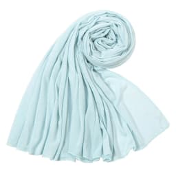 Wrap Headband For Women Long Lightweight Solid Color Jersey Hijab Scarf Headband Ideal For Braids