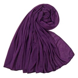 Wrap Headband For Women Long Lightweight Solid Color Jersey Hijab Scarf Headband Ideal For Braids