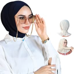 Fashion Muslim Hijab Caps Solid Underscarf Women Veil Modal Cotton Hijab Muslim Scarf Turbans Head Women's Hijabs Hat Islamic
