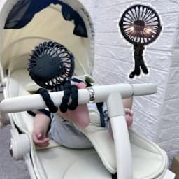 Portable USB Desktop Folding Fan,Outdoor Baby Stroller Handheld Fan, Summer Mute Small Multifunctional Octopus Mini Fan