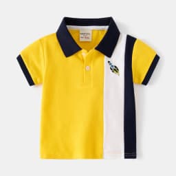 Fashion Kids Boys Polo Shirts Luxury Stand Collar Sport Children Boy Clothes Summer T Shirt Soft Breathable Cotton Toddler Polos