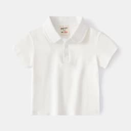 Fashion Kids Boys Polo Shirts Luxury Stand Collar Sport Children Boy Clothes Summer T Shirt Soft Breathable Cotton Toddler Polos