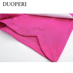 DUOPERI Women Fashion Plain Asymmetric Skirt Style Shorts Female Chic Elegant Sweet Lady Casual Short Skorts Culottes