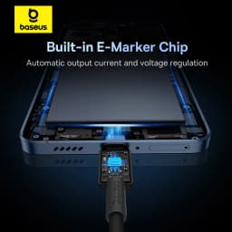 Baseus 100W USB C to USB Type C Cable For iPhone 16 15 for Xiaomi Quick Charge 4.0 PD 100W Fast Charger for MacBook iPad Pro