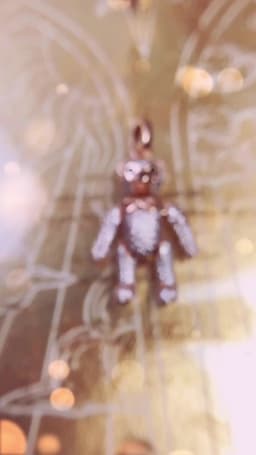 Pendant Rose Gold Teddy Bear Brand New 925 Sterling Silver Cute Jewelry Europe Accessorie Gift For Woman