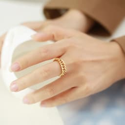 DARHSEN Unisex Men Women Stainless Steel Statement Ring Chain Link Design Silver Color Fashion Jewelry Size 6 7 8 9 10 11 12