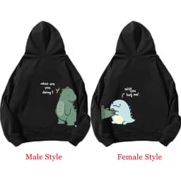 2024 New Trendy Cute Print New Album Hoodie Hooded Comfortable and Simple Pure Cotton Versatile Men's and Women's Couple Sweater
