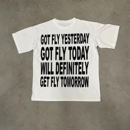 Men Y2K T-shirt Hiphop Harajuku Letter Print Retro Top Grunge Goth Streetwear Punk Oversized Breathable Short Sleeve T-shirt EMO