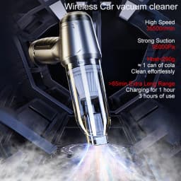 Car Vacuum Cleaner 95000PA Strong Suction Wireless Vacuum Cleaner for Car Home 2in1 Handheld Portable Vacuum Cleaner Blower