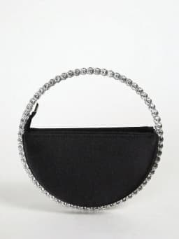 Elegant Rhinestone Novelty Bag, Classic Banquet Clutch Purse, Women's Formal Evening Handbag For Party Wedding