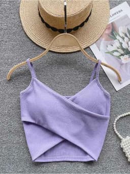 Irregular Casual Sport Camisole Women Strap Design Solid Fashion 2025 Y2K Elegant Ladies Chic Slim Tank Tops