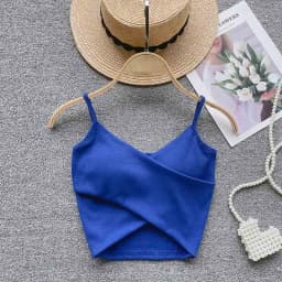 Irregular Casual Sport Camisole Women Strap Design Solid Fashion 2025 Y2K Elegant Ladies Chic Slim Tank Tops