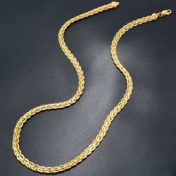 Hip Hop Jewelry 18k Gold Plated Cuban Link Chain Necklace for Men Collar High Quality Metal Texture Women Fashion Charm Jewelry