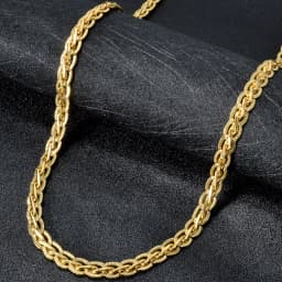 Hip Hop Jewelry 18k Gold Plated Cuban Link Chain Necklace for Men Collar High Quality Metal Texture Women Fashion Charm Jewelry