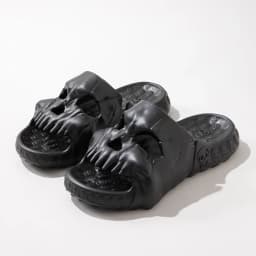 Summer Skull Design Shoes Women Slippers Fun Novelty Slide Beach Non Slip Home Outdoor Thick Bottom Sandals