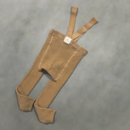 Spanish Spring And Autumn Models High Waist Suspenders Cropped Trousers Baby Big PP Baby Leggings