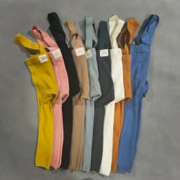 Spanish Spring And Autumn Models High Waist Suspenders Cropped Trousers Baby Big PP Baby Leggings