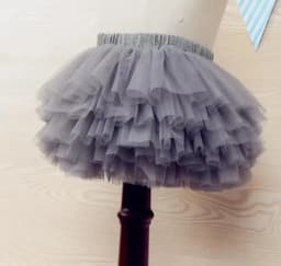 Little Girls Tutu Skirts Black Fluffy Toddler Tulle Princess Ball Gown Pettiskirt Ballet Dance Kids Party/birthday Skirt 1-7T