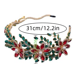 Crystal Pearl Headband Tiara Party Rhinestone Bridal Headband Hairband Bridal Wedding Hair Accessories Jewelry Headband Tiara