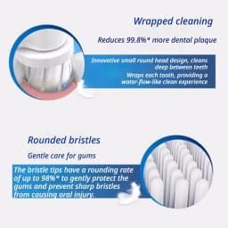 Oral B EB60 Sensi Ultrathin Electric Toothbrush Heads Soft Superfine Bristles Gentle Cleaning Sensitive Gum Protect Gum Bleeding