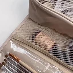 Large Capacity Travel Toiletry Bag Multifunctional Portable Cosmetic Bag With Hook Storage Bag Men's Travel Storage Bag