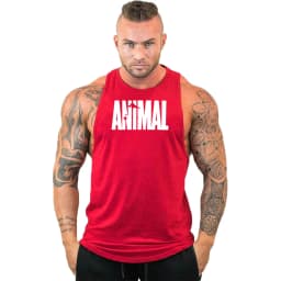 Animal Fitness Clothing Bodybuilding Shirt Men Top for Fitness Sleeveless Sweatshirt Gym T-shirts Skull Man Men's Vest Stringer