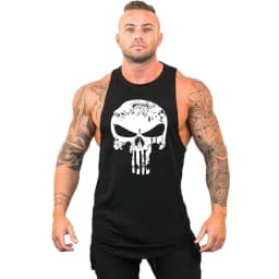 Animal Fitness Clothing Bodybuilding Shirt Men Top for Fitness Sleeveless Sweatshirt Gym T-shirts Skull Man Men's Vest Stringer