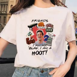 Friends Tv Show T Shirt Women Graphic Best Friends Harajuku T-shirt Unisex Fashion Manga Y2k Tshirt kawaii Vintage Tops Female