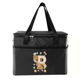 Cooler Bag Lunch Bags Waterproof Oxford Portable Zipper Thermal Bento Bags Printing Bear Series Insulated Camping Picnic Bag
