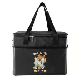 Cooler Bag Lunch Bags Waterproof Oxford Portable Zipper Thermal Bento Bags Printing Bear Series Insulated Camping Picnic Bag