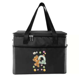 Cooler Bag Lunch Bags Waterproof Oxford Portable Zipper Thermal Bento Bags Printing Bear Series Insulated Camping Picnic Bag