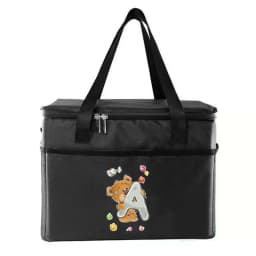 Cooler Bag Lunch Bags Waterproof Oxford Portable Zipper Thermal Bento Bags Printing Bear Series Insulated Camping Picnic Bag
